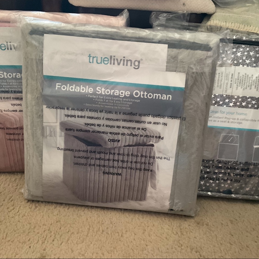 Ottomans foldable